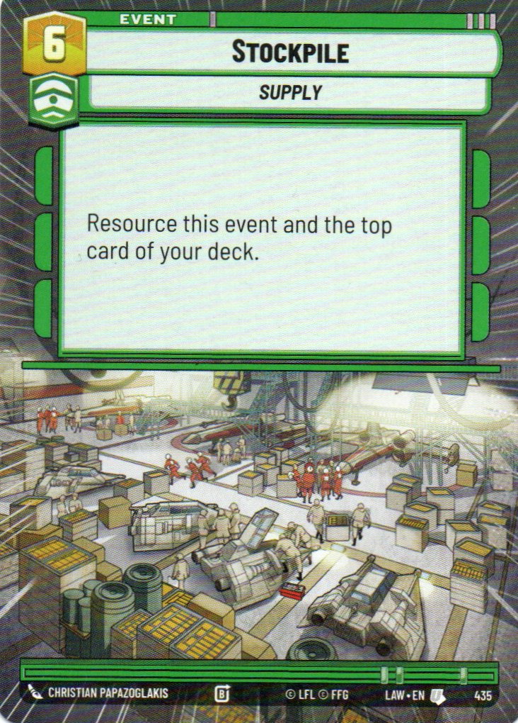 Stockpile Uncommon LAW 435