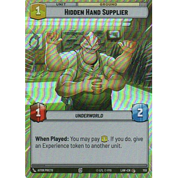 Hidden Hand Supplier Common LAW 759