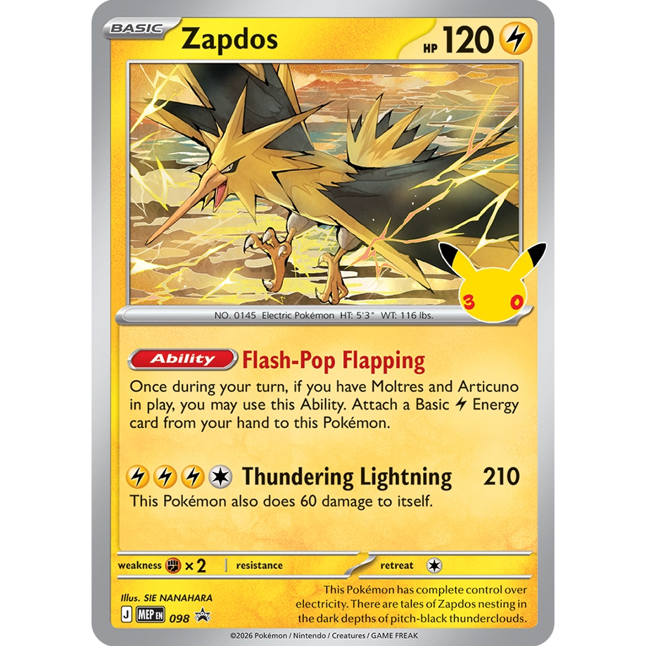 Poster Collection 30th Anniversary Celebration Pokémon TCG