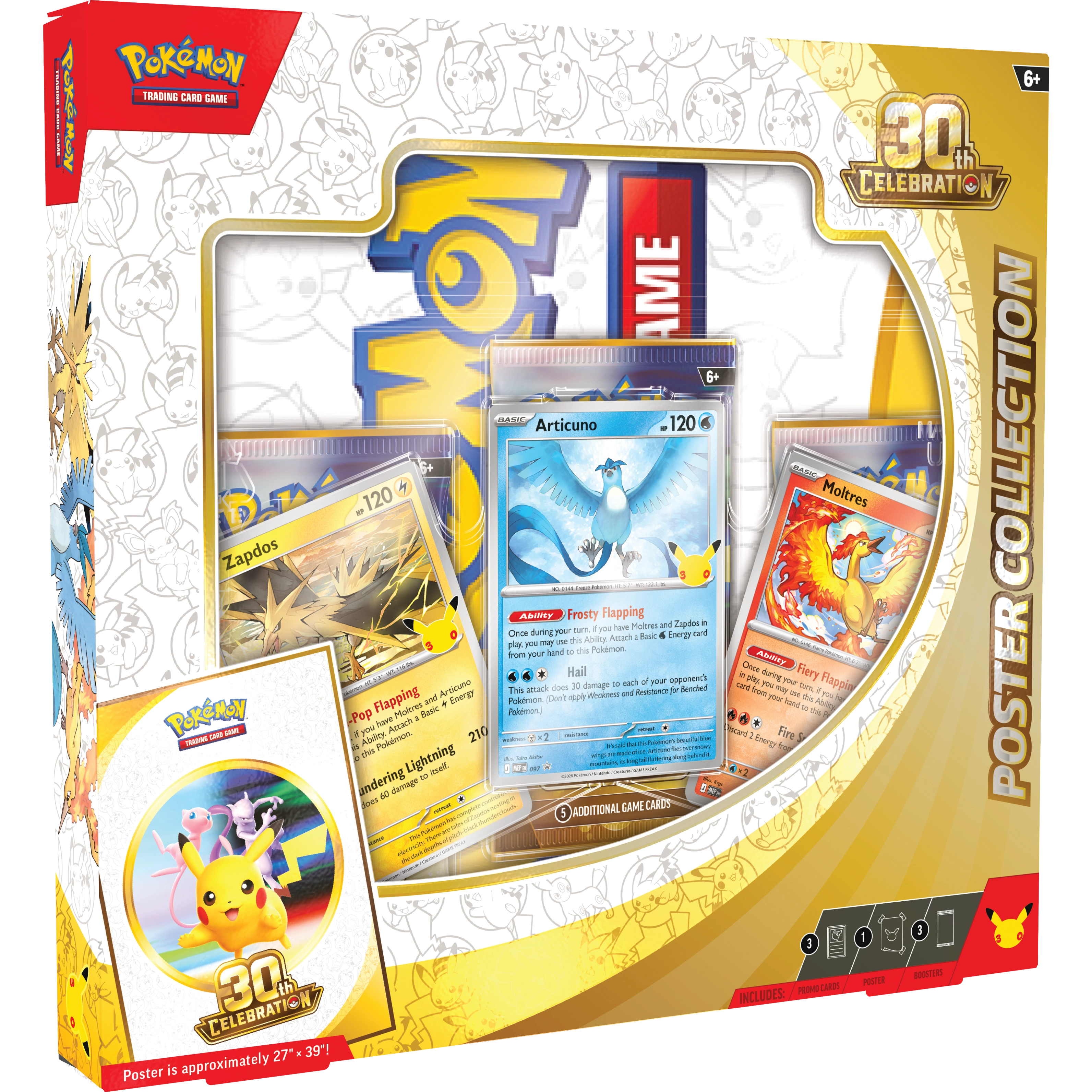 Poster Collection 30th Anniversary Celebration Pokémon TCG