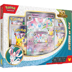 Sylveon ex Box 30th Anniversary Celebration Pokémon TCG Español