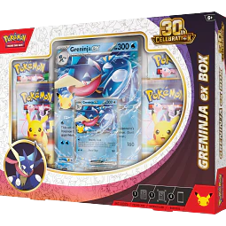 Greninja ex Box 30th Anniversary Celebration Pokémon TCG Español