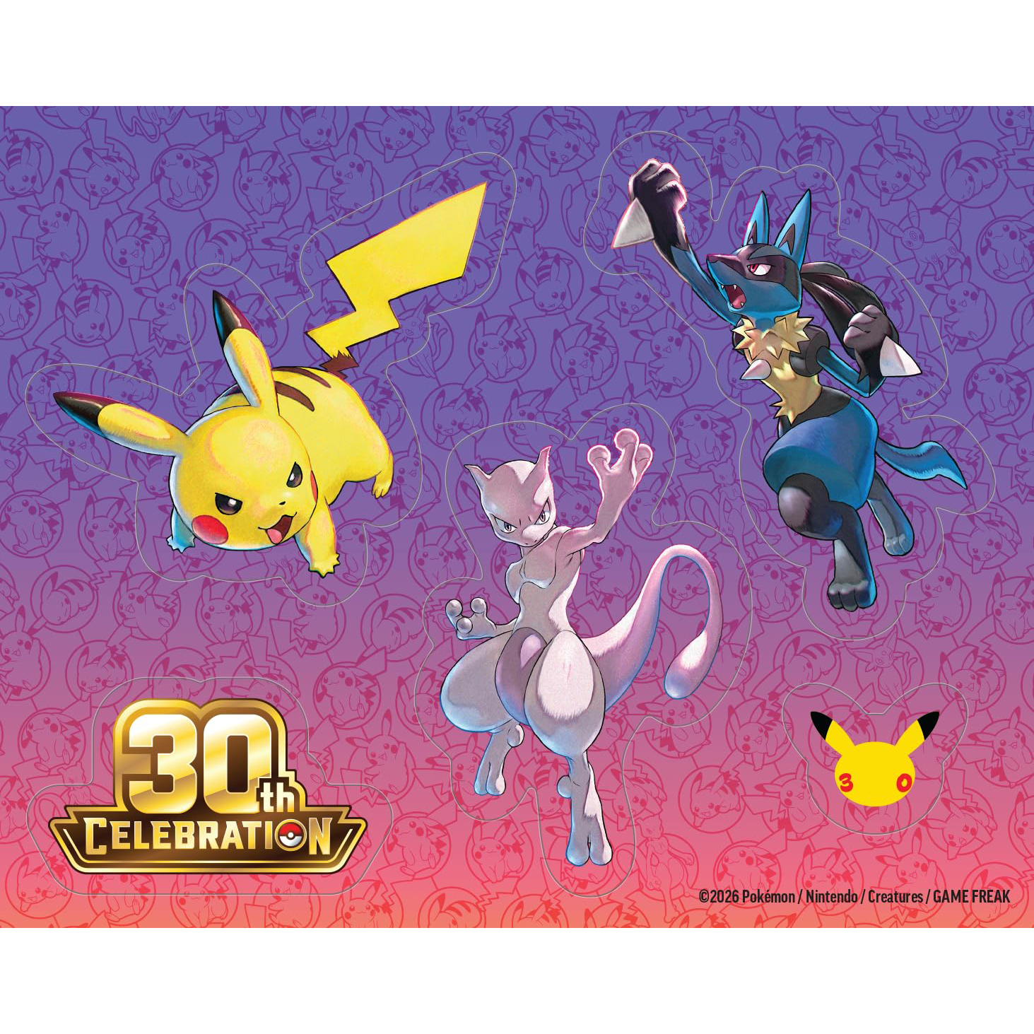 Exeggutor / Lucario Tech Sticker 30th Anniversary Celebration Pokémon TCG Ingles