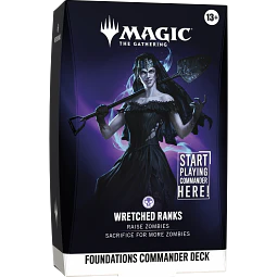 Wretched Ranks Commander Deck Foundations Magic: The Gathering Ingles