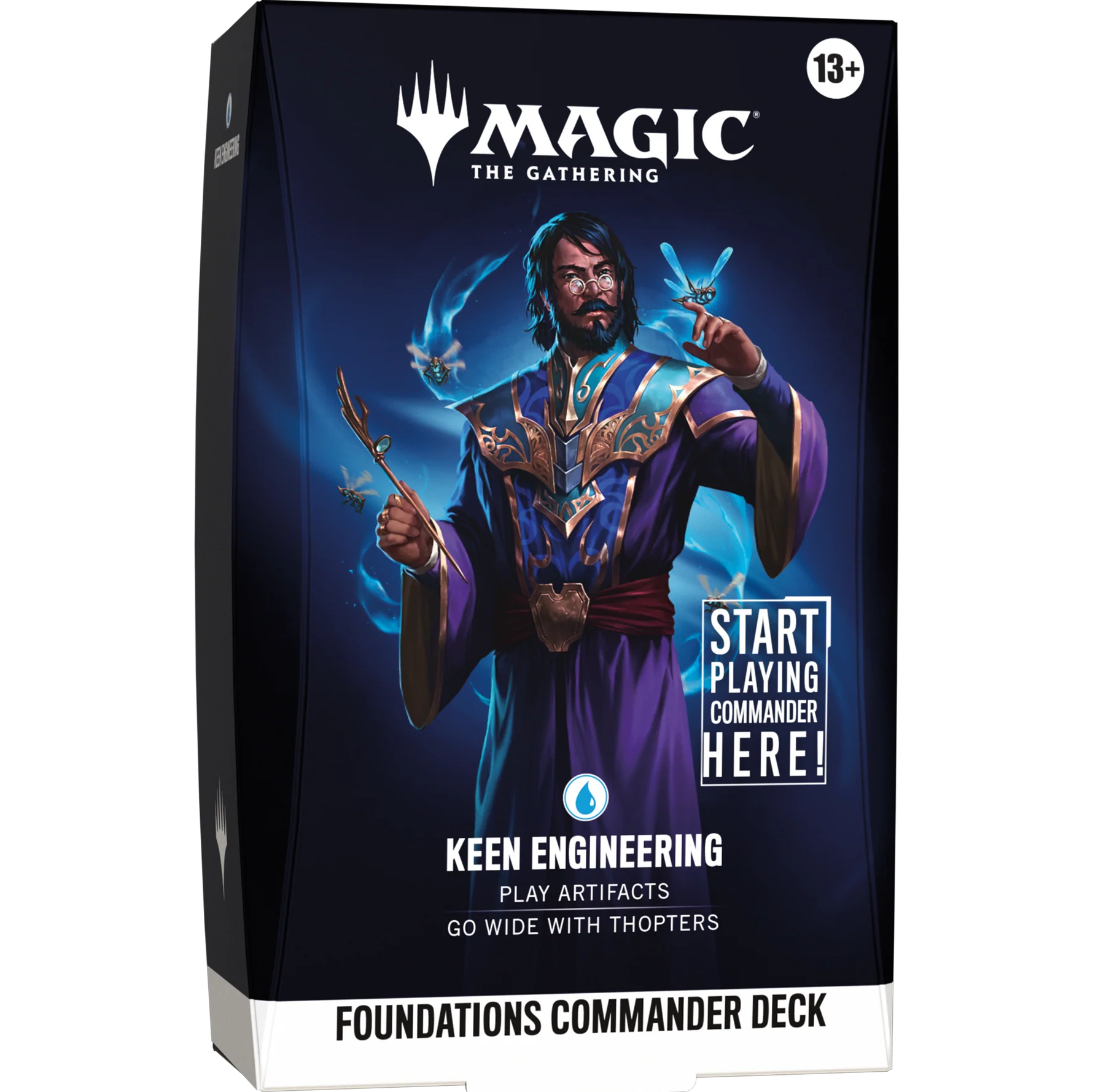 Keen Engineering Commander Deck Foundations Magic: The Gathering Ingles