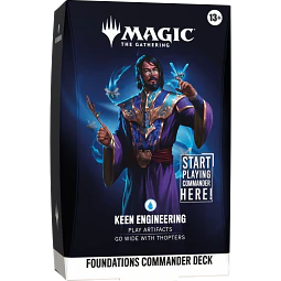 Keen Engineering Commander Deck Foundations Magic: The Gathering Ingles