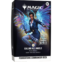 Calling All Angels Commander Deck Foundations Magic: The Gathering Ingles