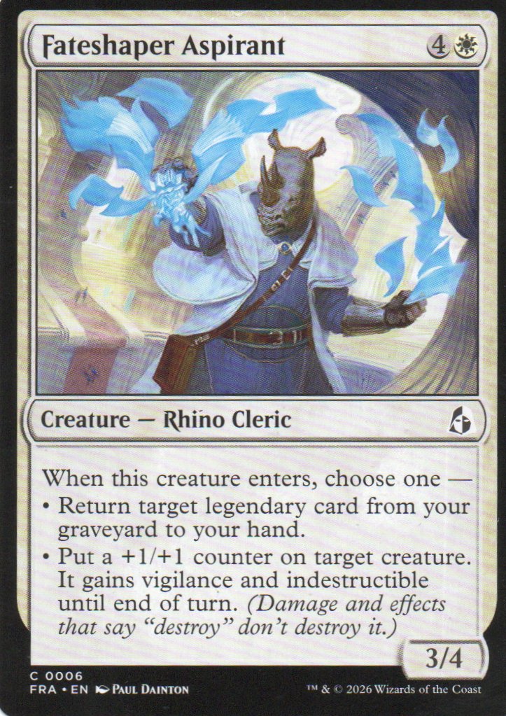 Fateshaper Aspirant FRA 006 Common