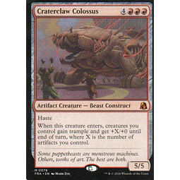 Craterclaw Colossus FRA 078 Mythic rare