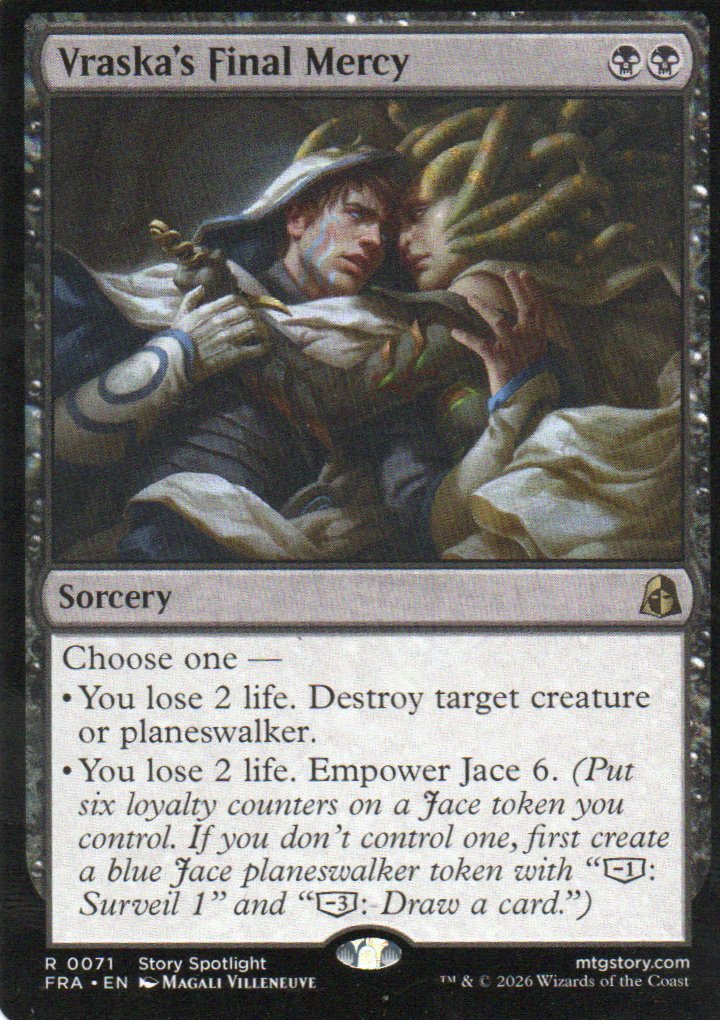 Vraska's Final Mercy FRA 071 Rare