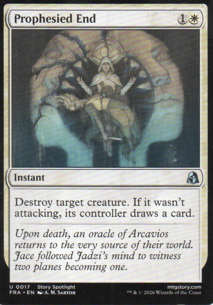Prophesied End FRA 017 Uncommon