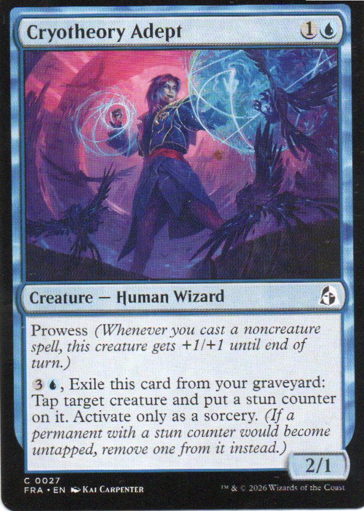 Cryotheory Adept FRA 027 Common