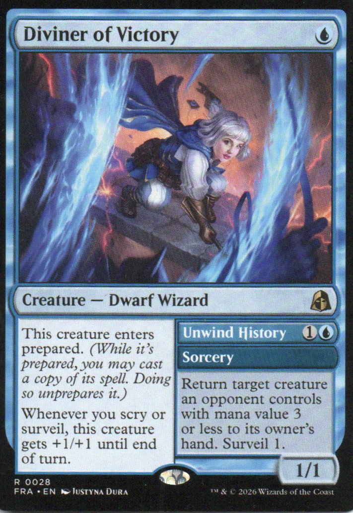 Diviner of Victory FRA 028 Rare