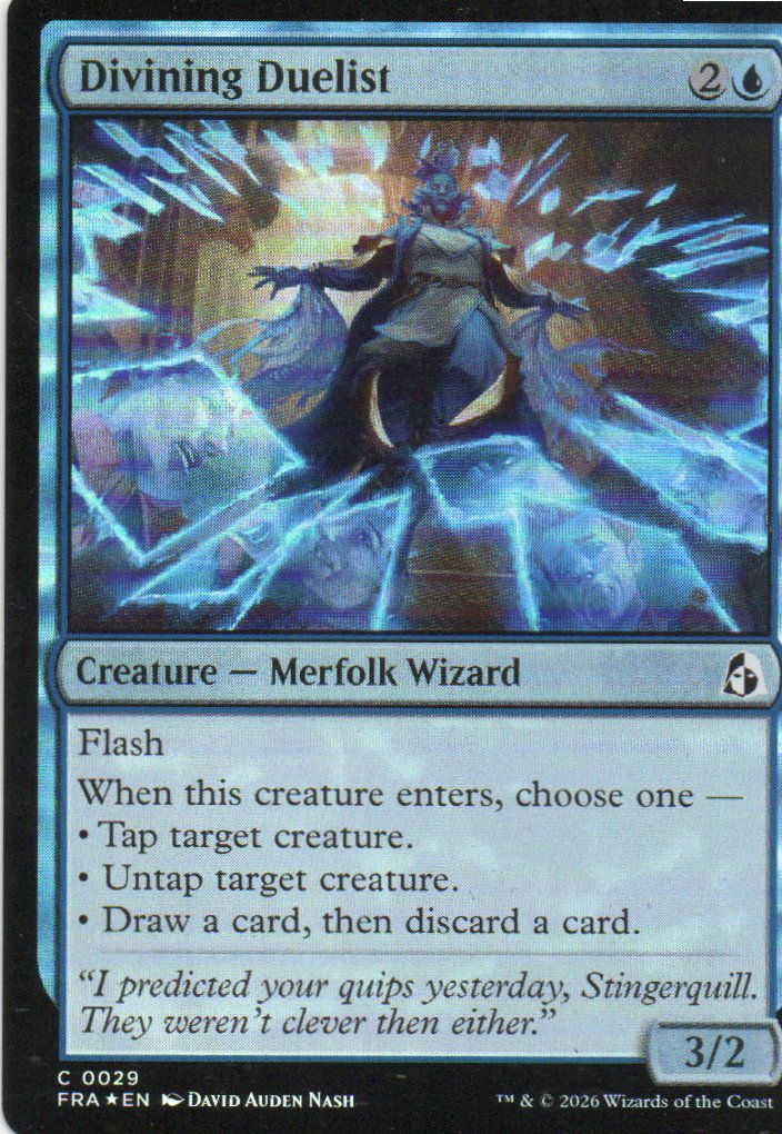 Divining Duelist FRA 029 Common foil