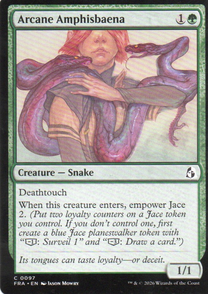 Arcane Amphisbaena FRA 097 Common