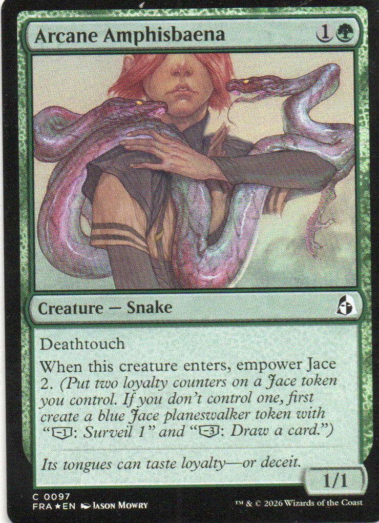 Arcane Amphisbaena FRA 097 Common foil