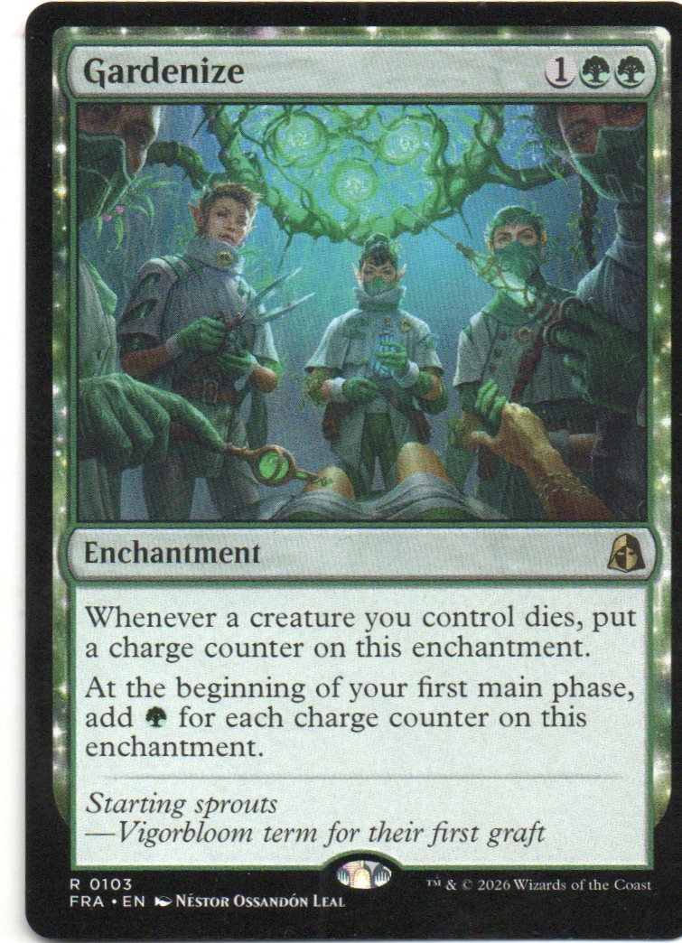 Gardenize FRA 103 Rare