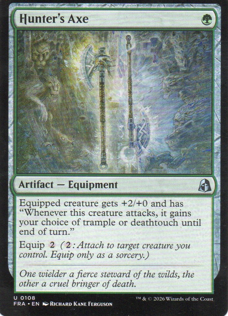 Hunter's Axe FRA 108 Uncommon