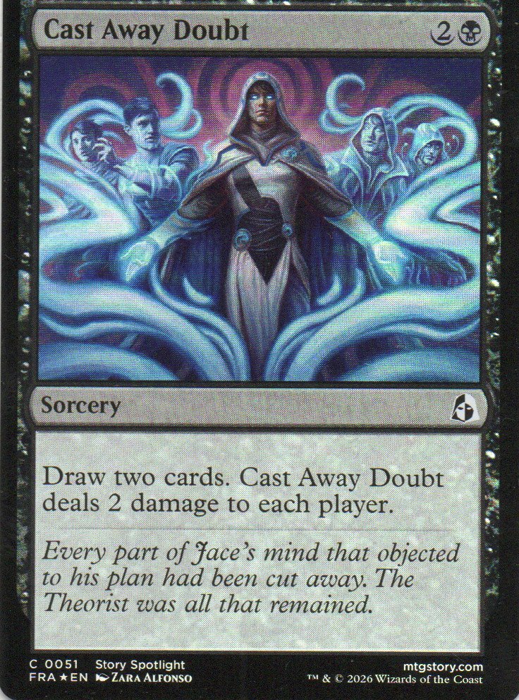 Cast Away Doubt FRA 051 Common foil