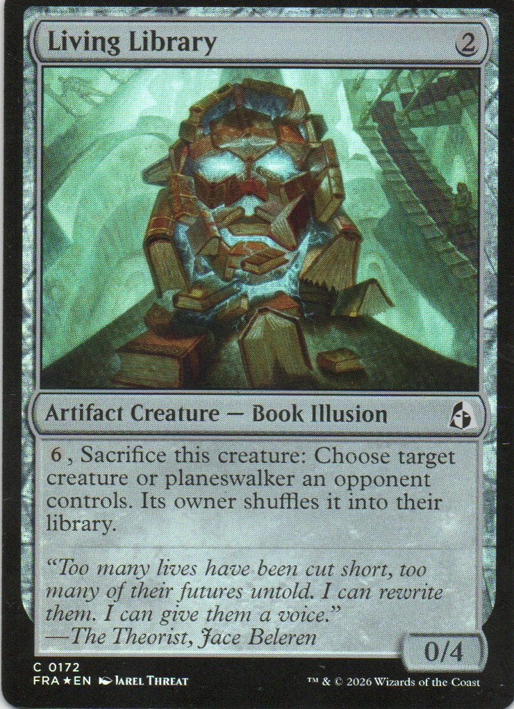 Living Library FRA 172 Common foil