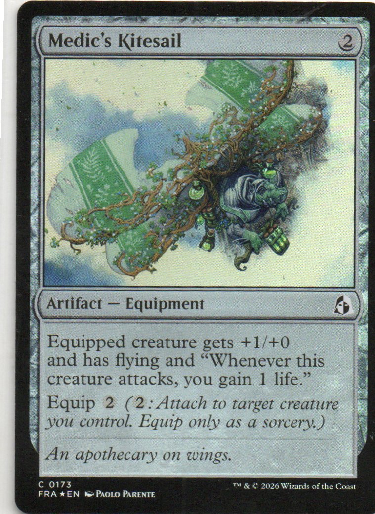 Medic's Kitesail FRA 173 Common foil