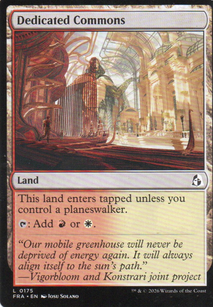 Dedicated Commons FRA 175 L