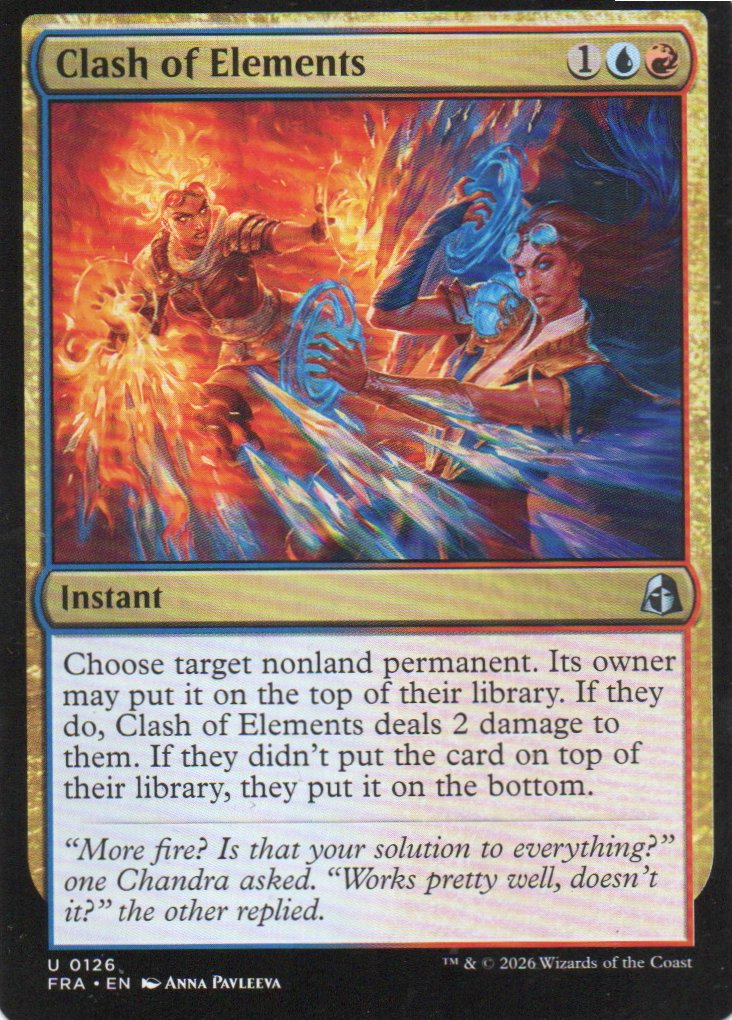 Clash of Elements FRA 126 Uncommon