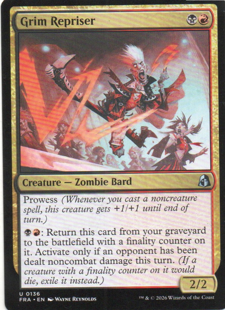 Grim Repriser FRA 136 Uncommon