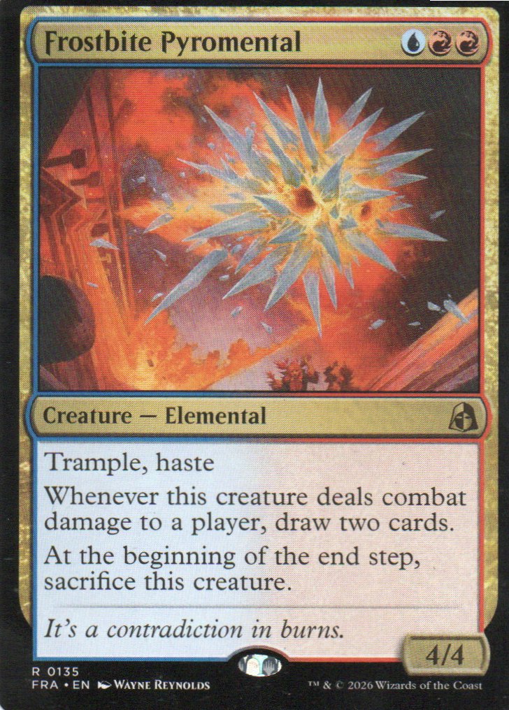 Frostbite Pyromental FRA 135 Rare