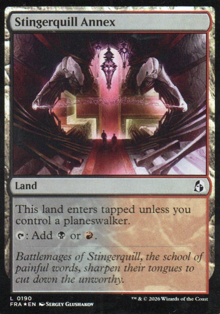 Stingerquill Annex FRA 190 L foil
