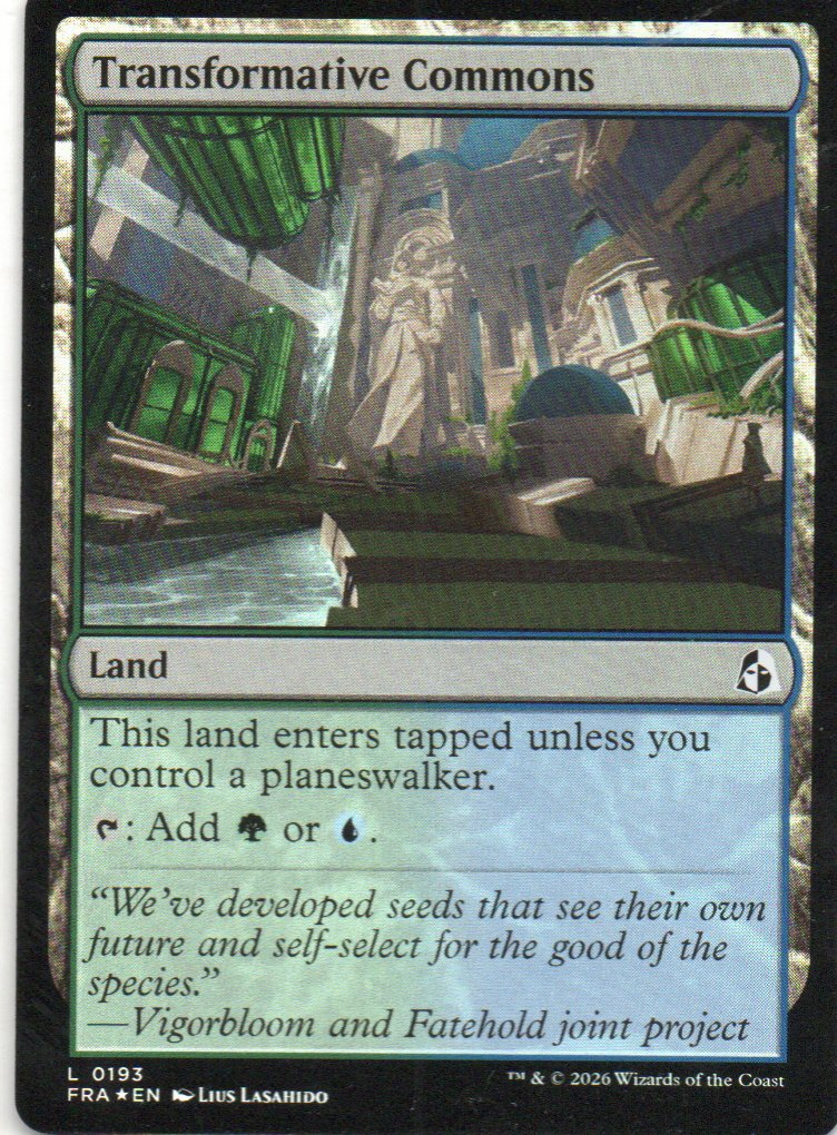 Transformative Commons FRA 193 L foil