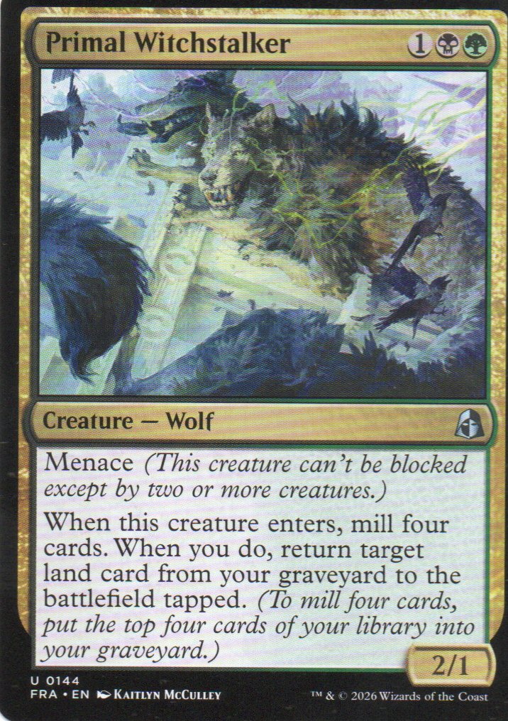 Primal Witchstalker FRA 144 Uncommon