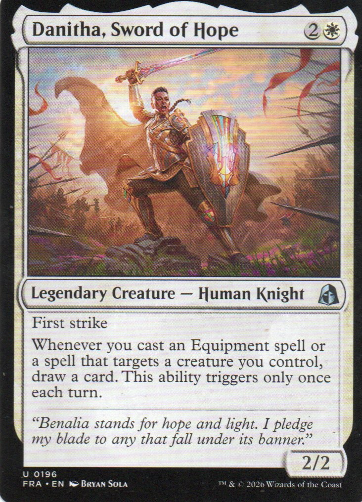 Danitha, Sword of Hope FRA 196 Uncommon
