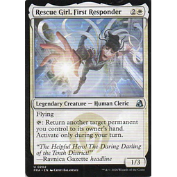 Rescue Girl, First Responder FRA 202 Uncommon