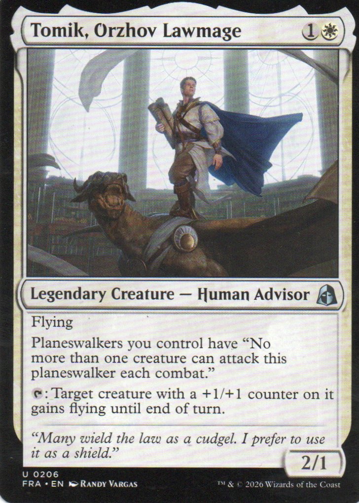 Tomik, Orzhov Lawmage FRA 206 Uncommon