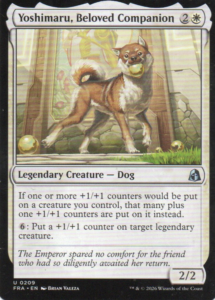 Yoshimaru, Beloved Companion FRA 209 Uncommon