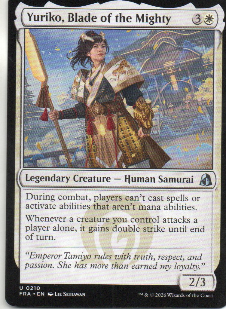 Yuriko, Blade of the Mighty FRA 210 Uncommon