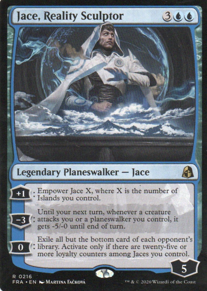 Jace, Reality Sculptor FRA 216 Rare