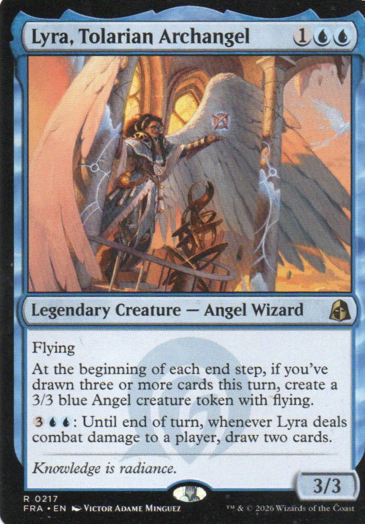 Lyra, Tolarian Archangel FRA 217 Rare