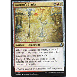 Warrior's Blades FRA 163 Uncommon