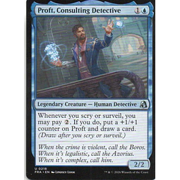 Proft, Consulting Detective FRA 218 Uncommon