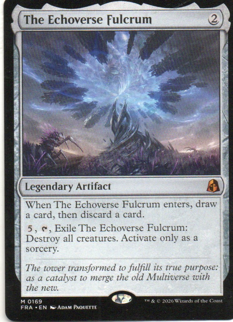 The Echoverse Fulcrum FRA 169 Mythic rare