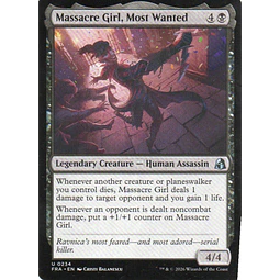 Massacre Girl, Most Wanted FRA 234 Uncommon