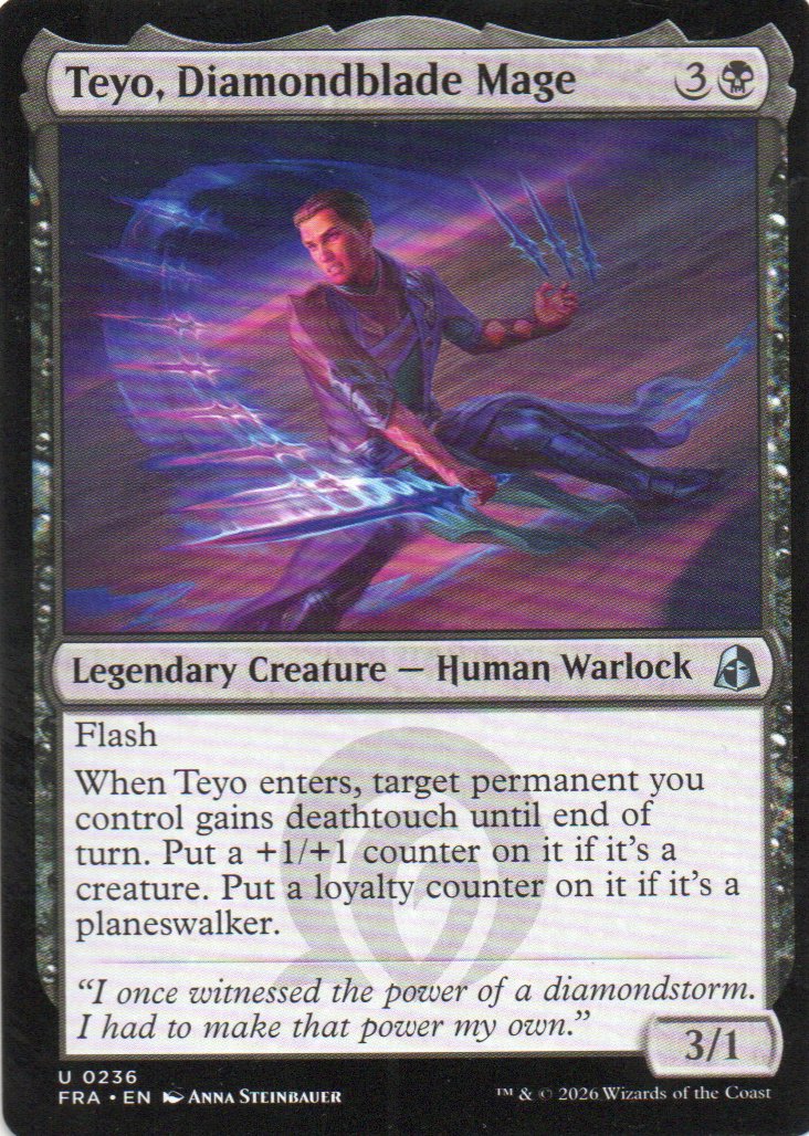 Teyo, Diamondblade Mage FRA 236 Uncommon