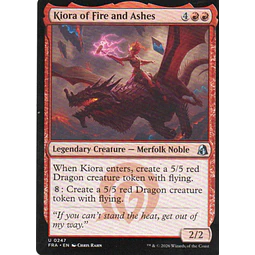 Kiora of Fire and Ashes FRA 247 Uncommon