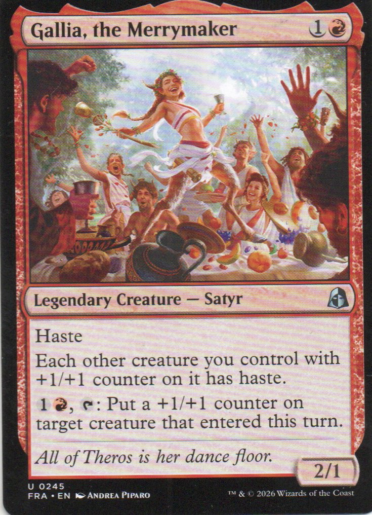 Gallia, the Merrymaker FRA 245 Uncommon