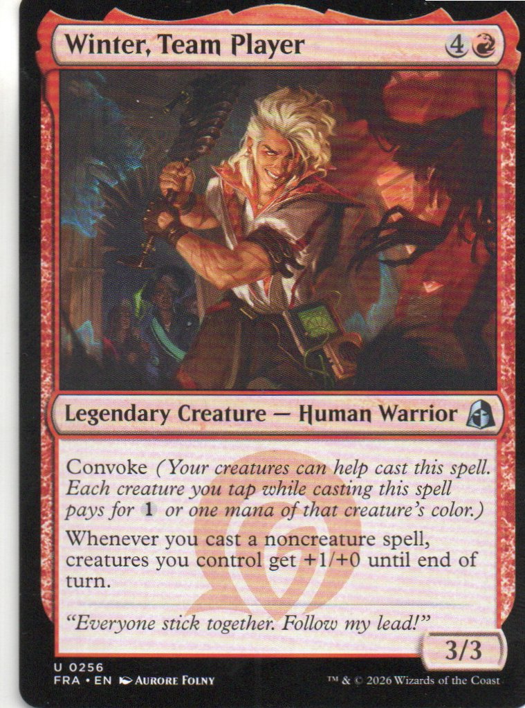 Winter, Team Player FRA 256 Uncommon