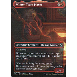 Winter, Team Player FRA 321 Uncommon boderless foil