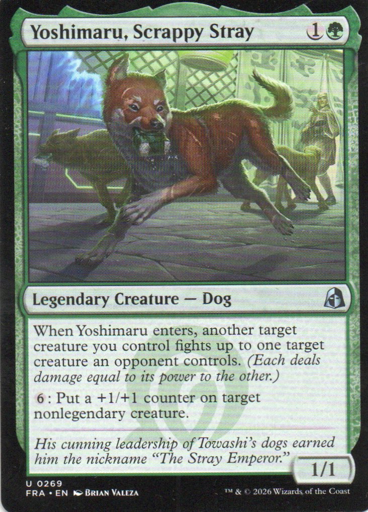 Yoshimaru, Scrappy Stray FRA 269 Uncommon