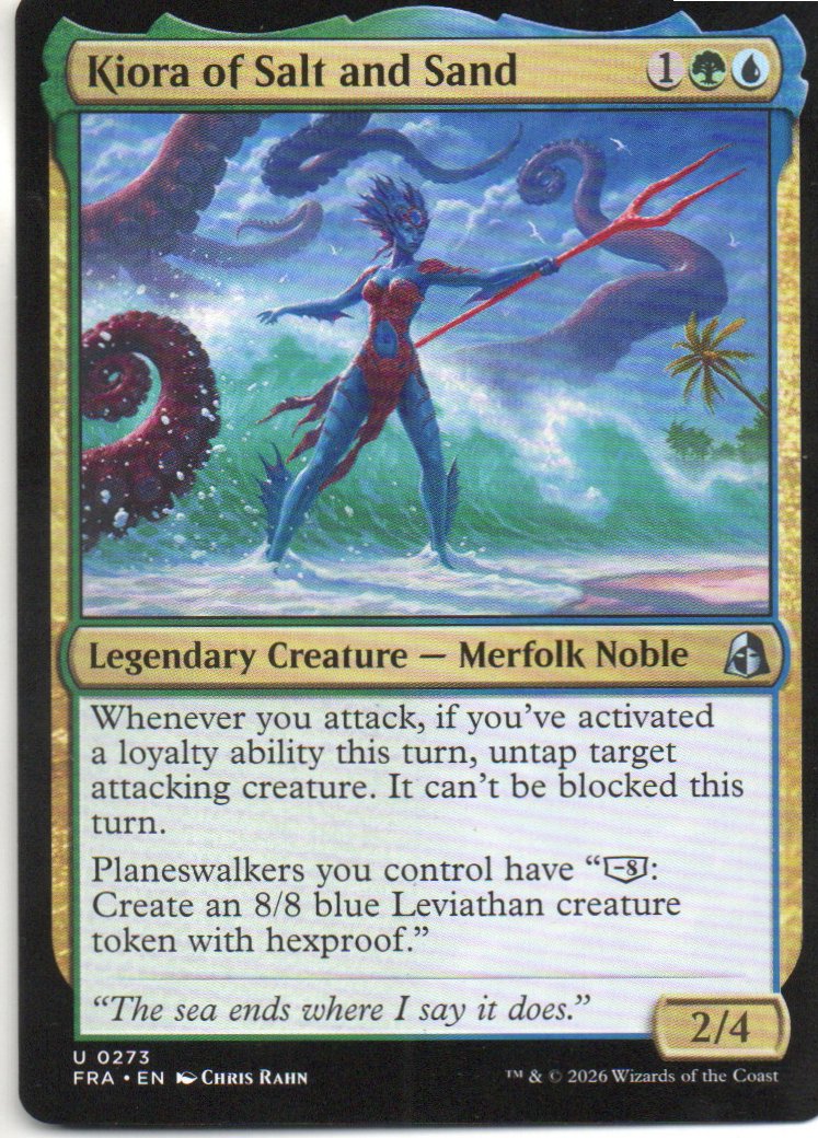 Kiora of Salt and Sand FRA 273 Uncommon
